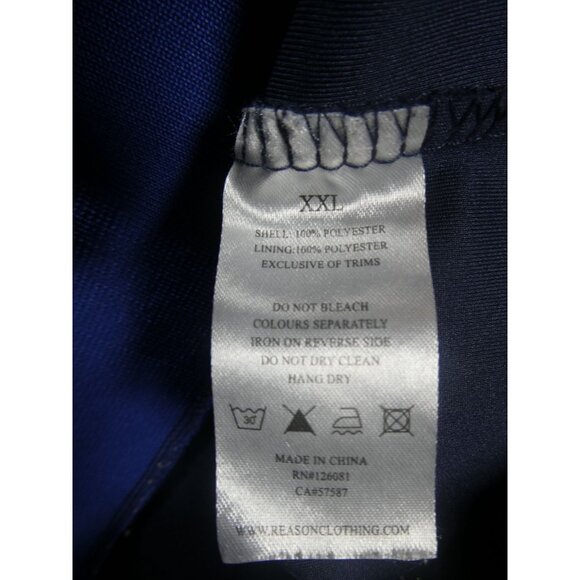 Reason Courtside Multicolor Men's Track Jacket Size XXL - Picture 7 of 7